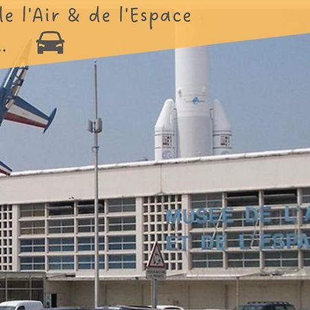 Ferienwohnung L'Eugene - 10Min Du Rer B Le Bourget, Parking, Wifi Drancy Exterior foto
